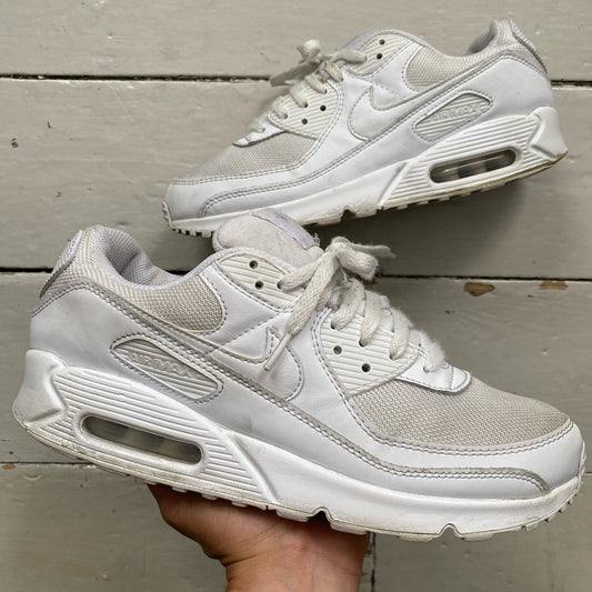 Nike Air Max 90 White (UK 9)