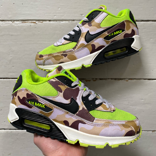Nike Air Max 90 Duck Camo Green (UK 6)
