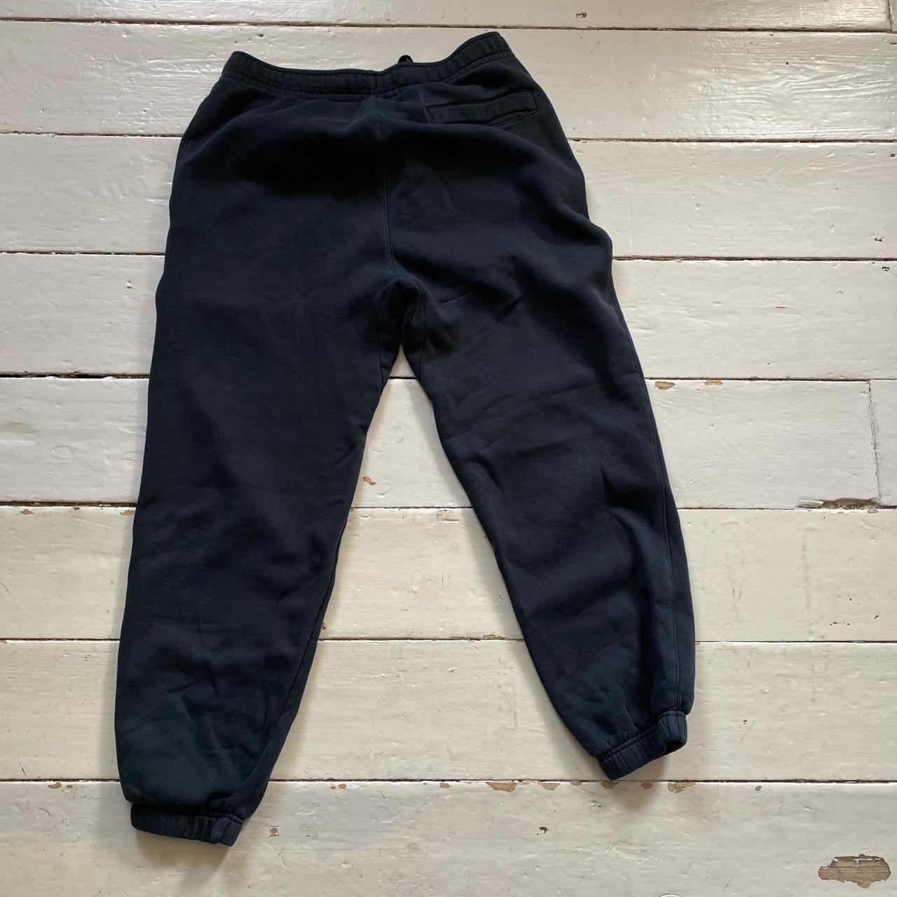 Nike Club Black and White Joggers (Medium)