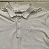 Versace White Polo Shirt (XL)