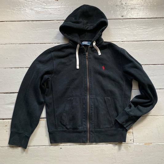 Ralph Lauren Polo Black Hoodie (Medium)