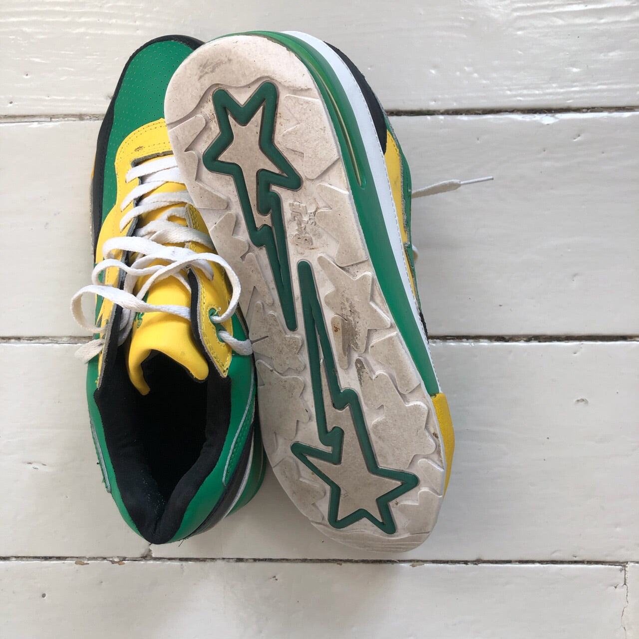 Bapesta Roadsta BAPE Brazil Trainers (UK 12)