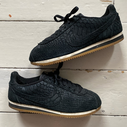 Nike Cortez Black Snakeskin (UK 9)