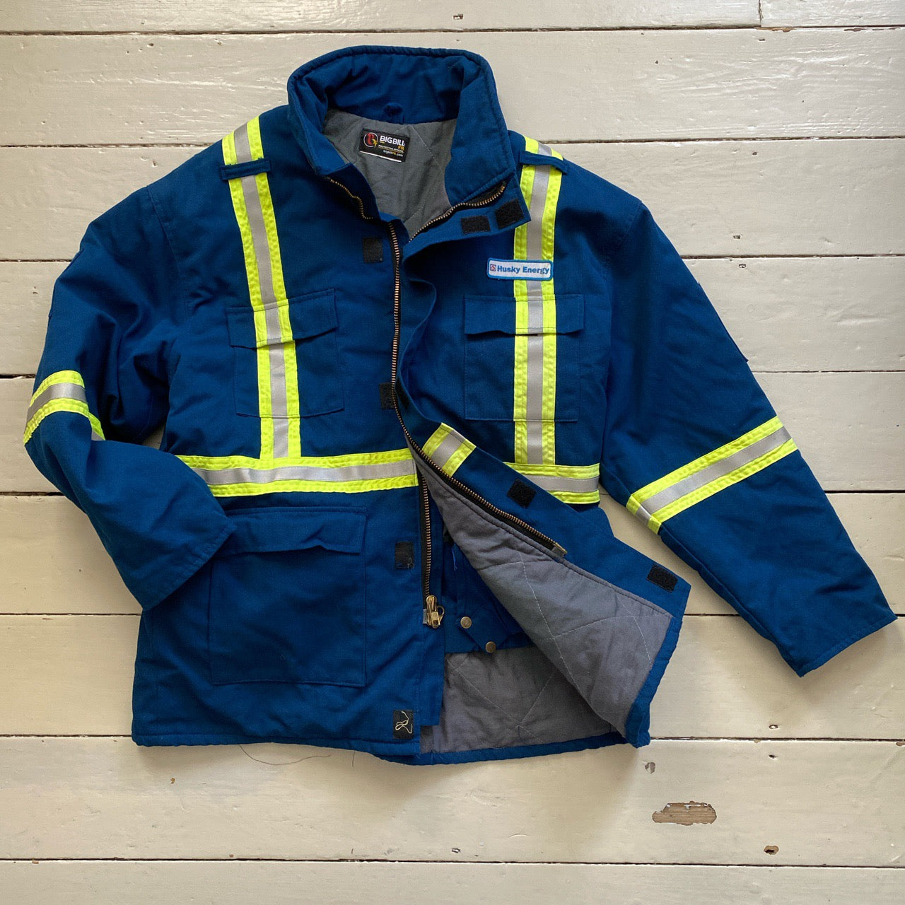 Husky Energy Quiled Utility Reflective Jacket (XL)
