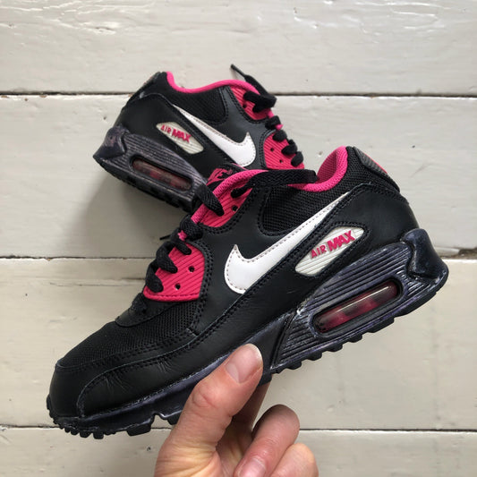 Nike Air Max 90 Black Pink White (UK 5)
