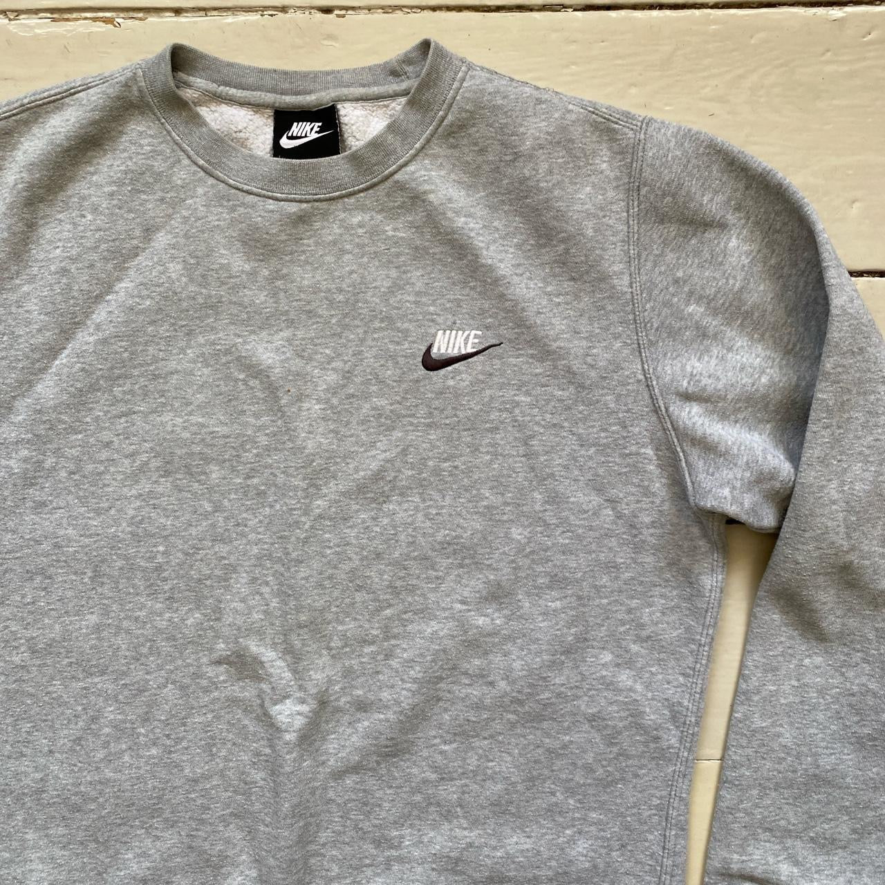 Nike Swoosh Jumper Grey (Small)