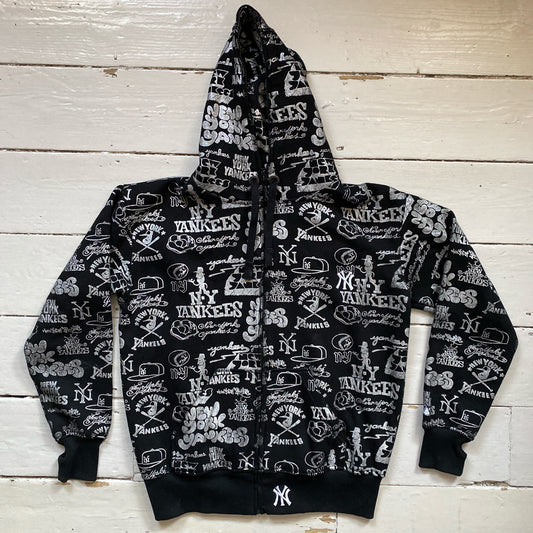 New York Yankees Majestic Graffiti Hoodie (Medium)