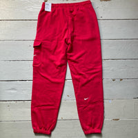 Nike Hot Pink Womens Cargo Joggers (Medium)