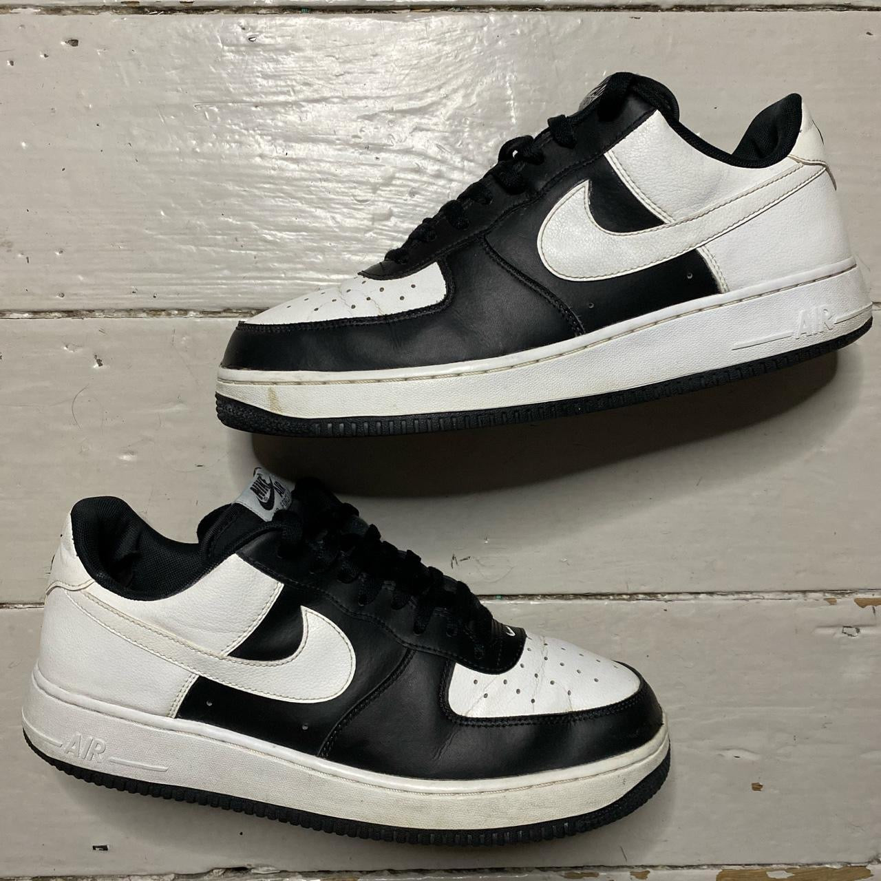 Nike Air Force 1 Black and White (UK 11)