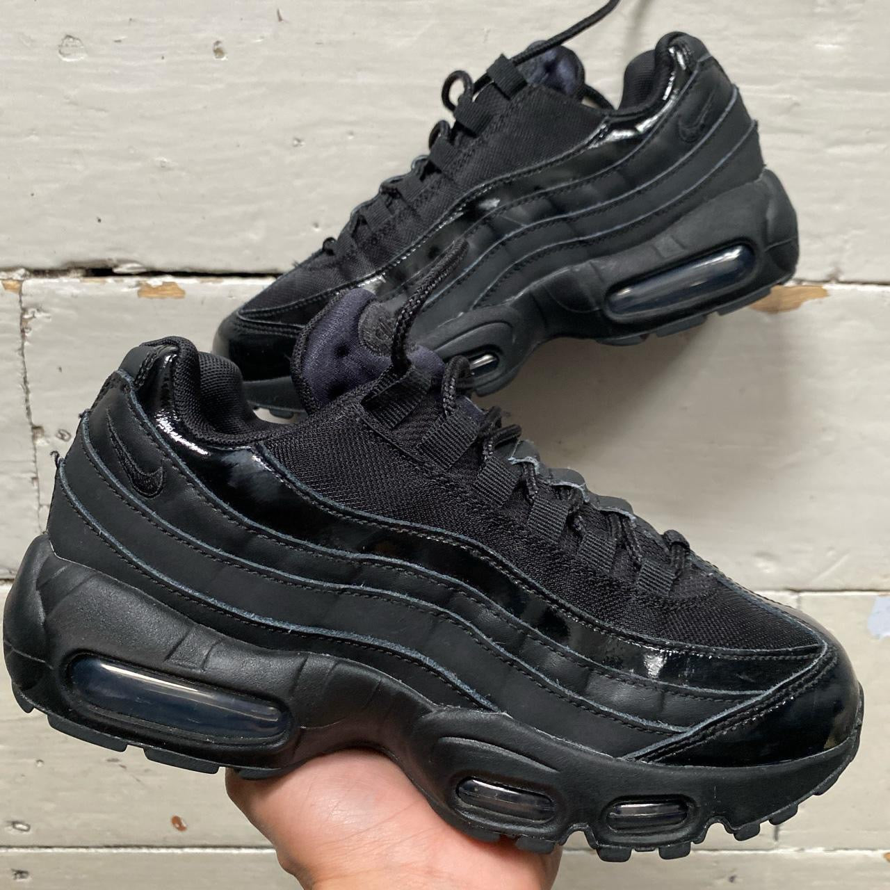 Nike Air Max 95 Patent Black (UK 4.5)