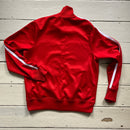 Nike Swoosh Spellout Red Track Jacket (Large)