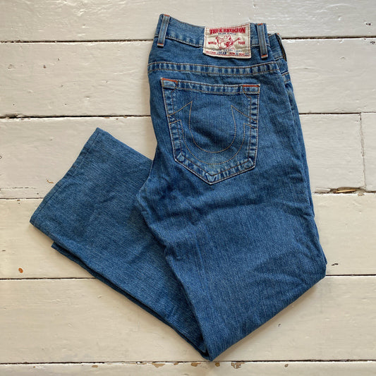 True Religion Logan Blue Jeans (36/29)