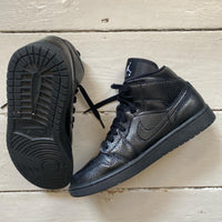 Jordan 1 Mid Black Snakeskin (UK 8)