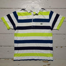 Lacoste Striped Polo Shirt (Medium)