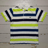 Lacoste Striped Polo Shirt (Medium)