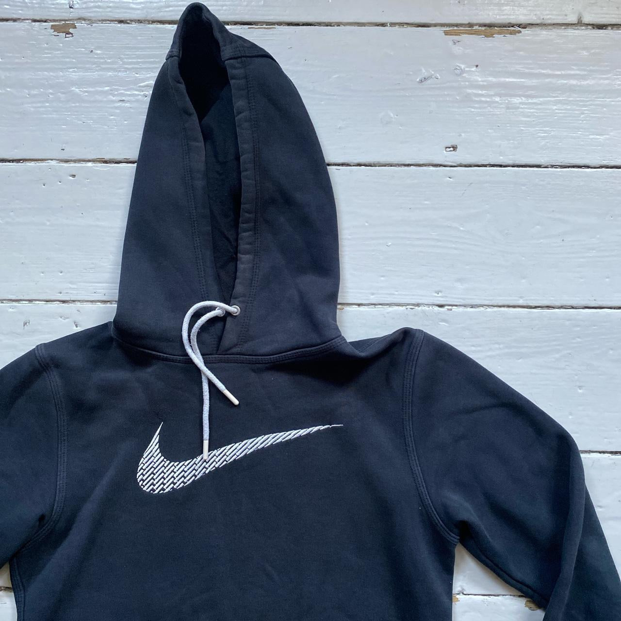 Nike Big Swoosh Black Hoodie (Small)