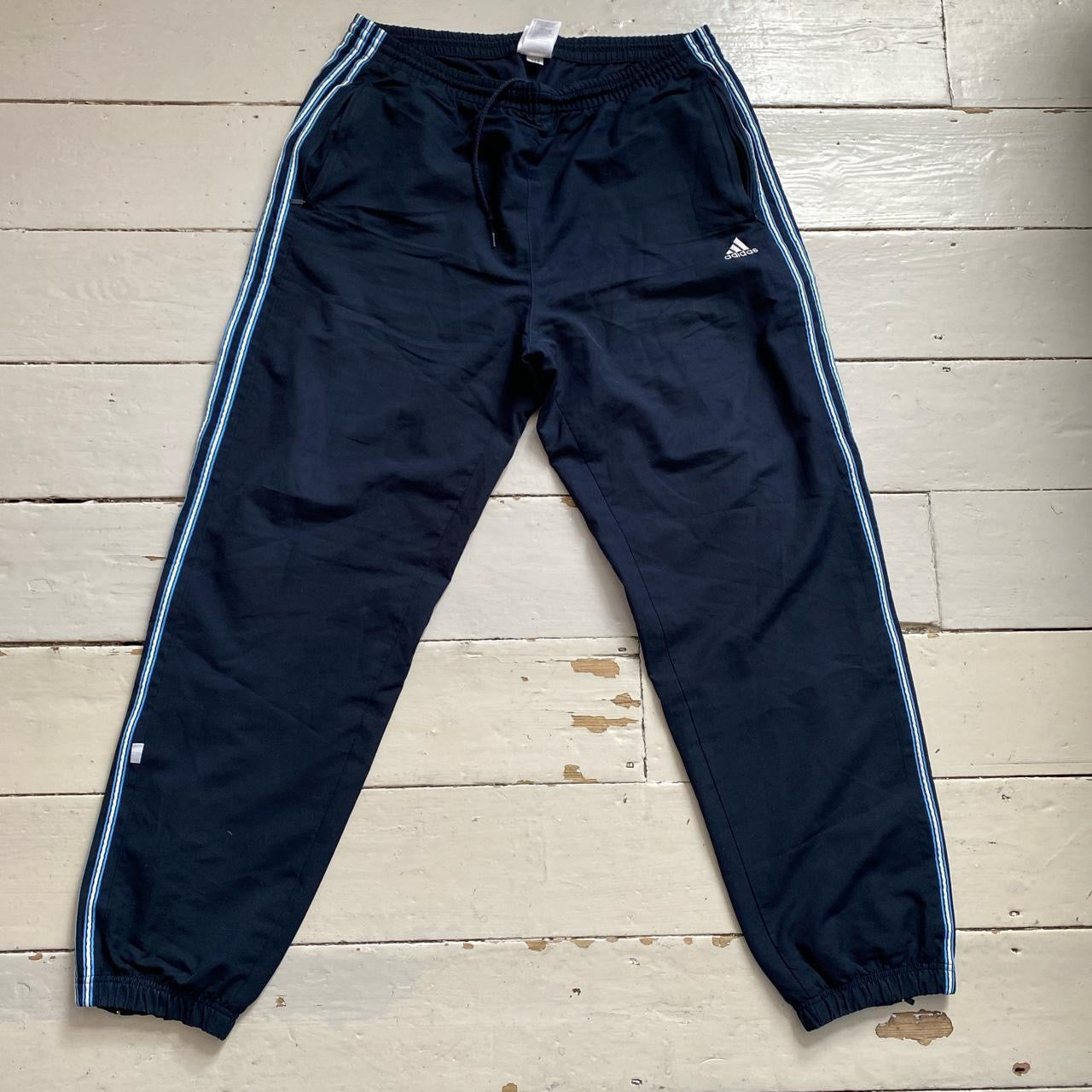 Adidas Navy Shell Bottoms (XL)