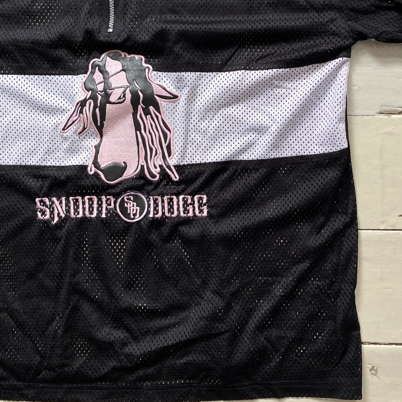 Snoop Dogg Clothing Vintage Zip Up Jersey (XL)