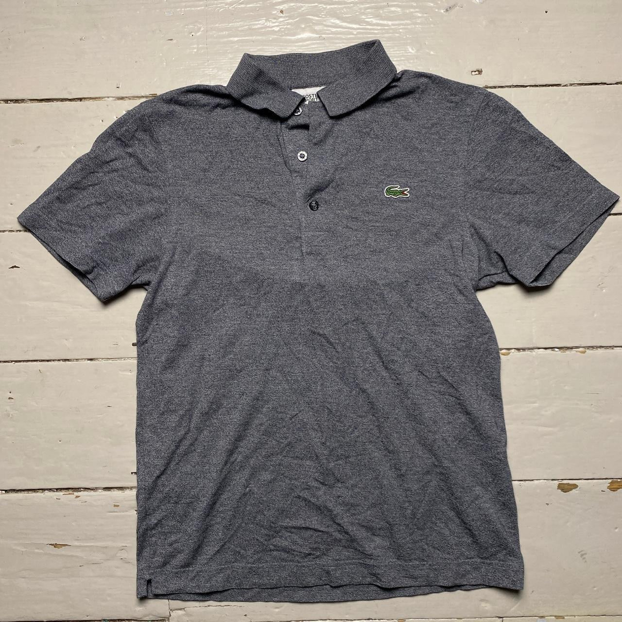 Lacoste Grey Polo Shirt (Small)