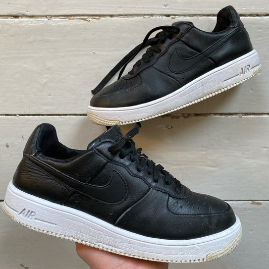 Nike Air Force 1 Black and White (UK 6.5)