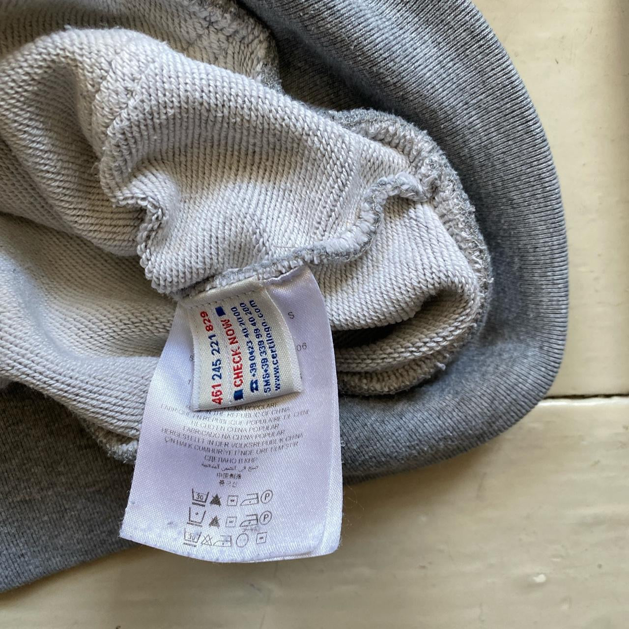 Moncler Vintage Grey Hoodie (XXL)