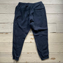 Nike Swoosh Navy Tracksuit (XL Hoodie, Large Bottoms)
