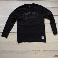 Patta Black Long Sleeve T Shirt (Medium)