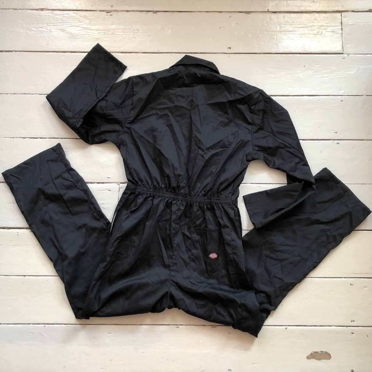 Dickies Black Jumpsuit Boiler Suit (Small)