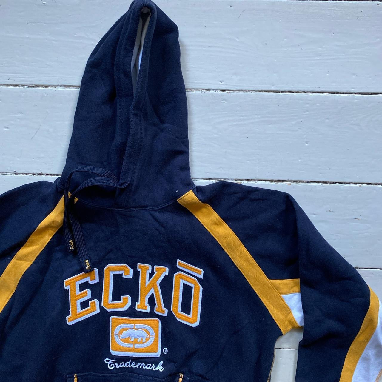 Ecko Vintage Spellout Hoodie (Large)