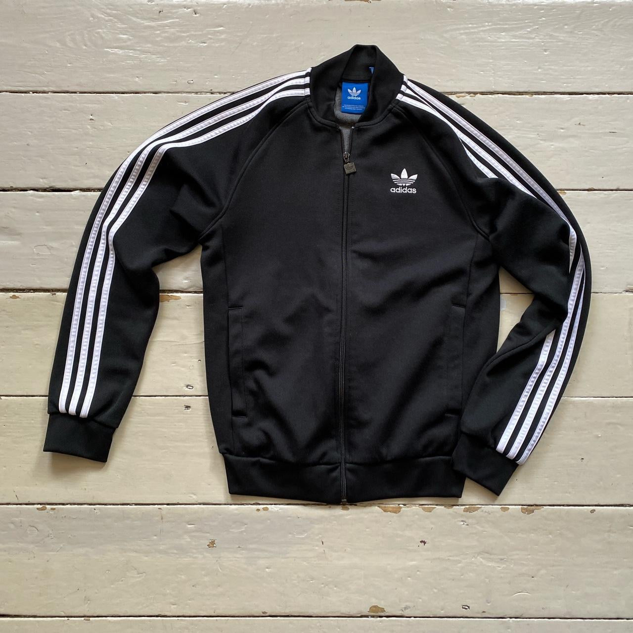 Adidas SST Black Track Jacket (Small)