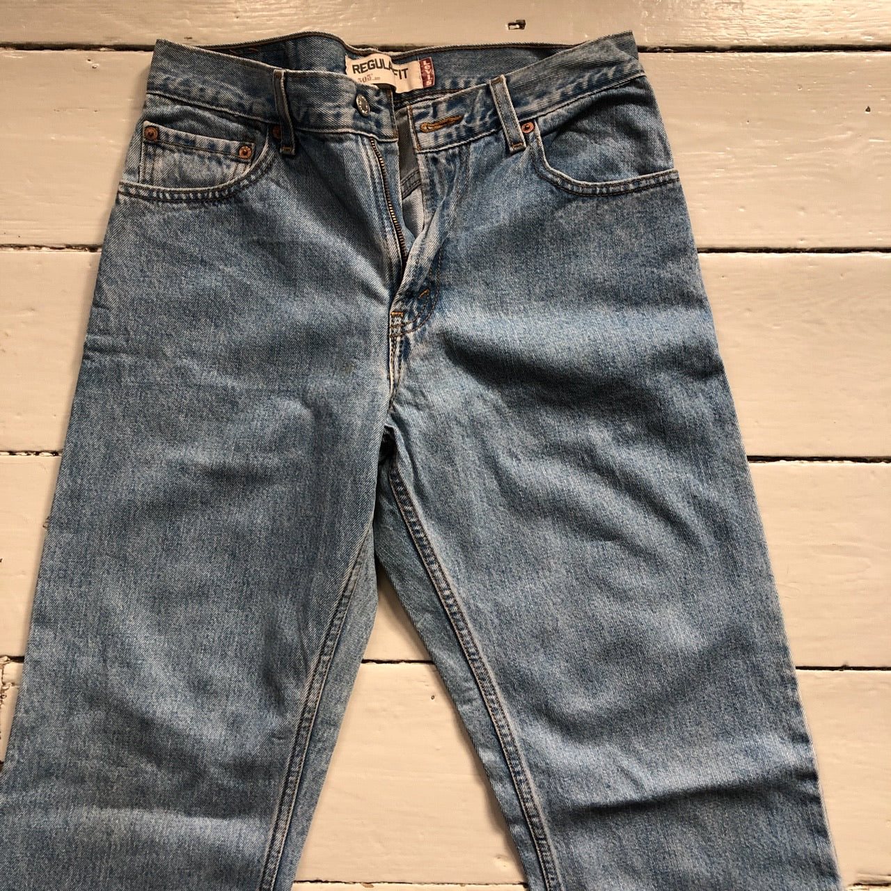 Levis 505 Light Blue Jeans (30/30)