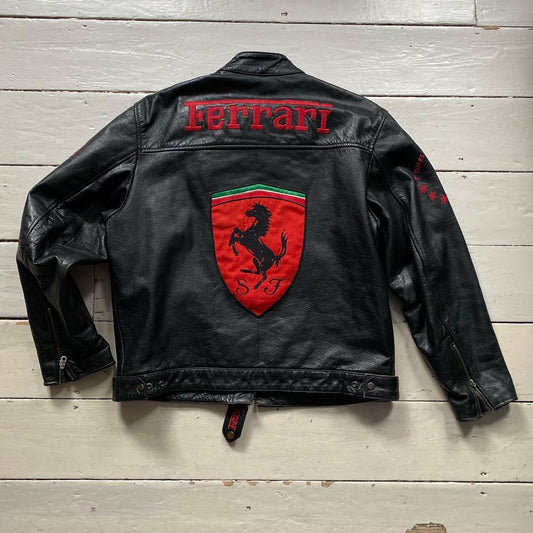 Ferrari Michael Schumacher Vintage Leather Jacket (XXL)
