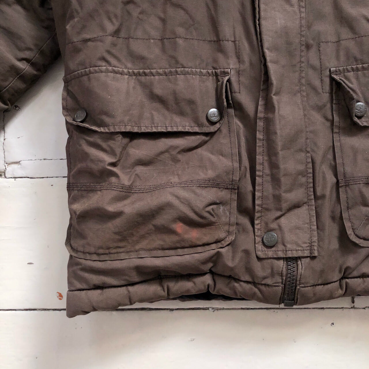 Timberland Parka Hooded Coat (Medium)