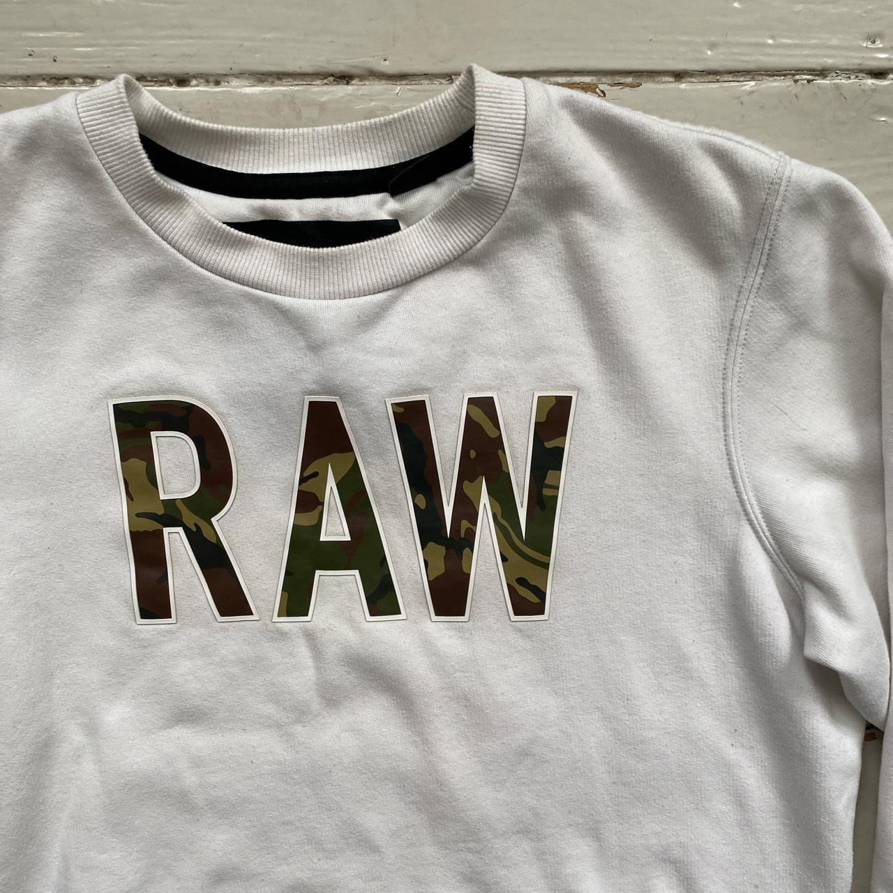 G Star RAW Camouflage Jumper (Small)