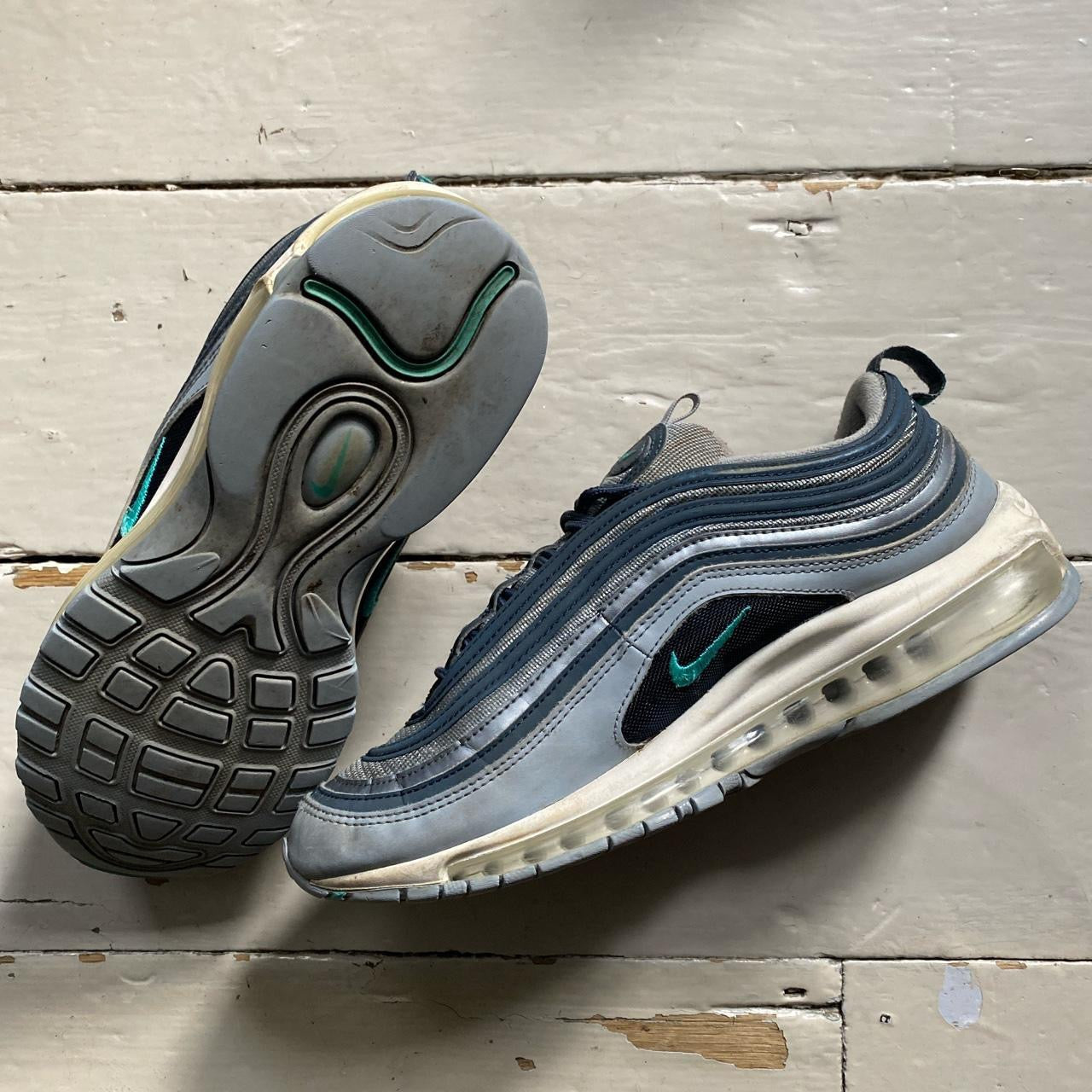 Nike Air Max 97 Light Blue Grey (UK 8.5)