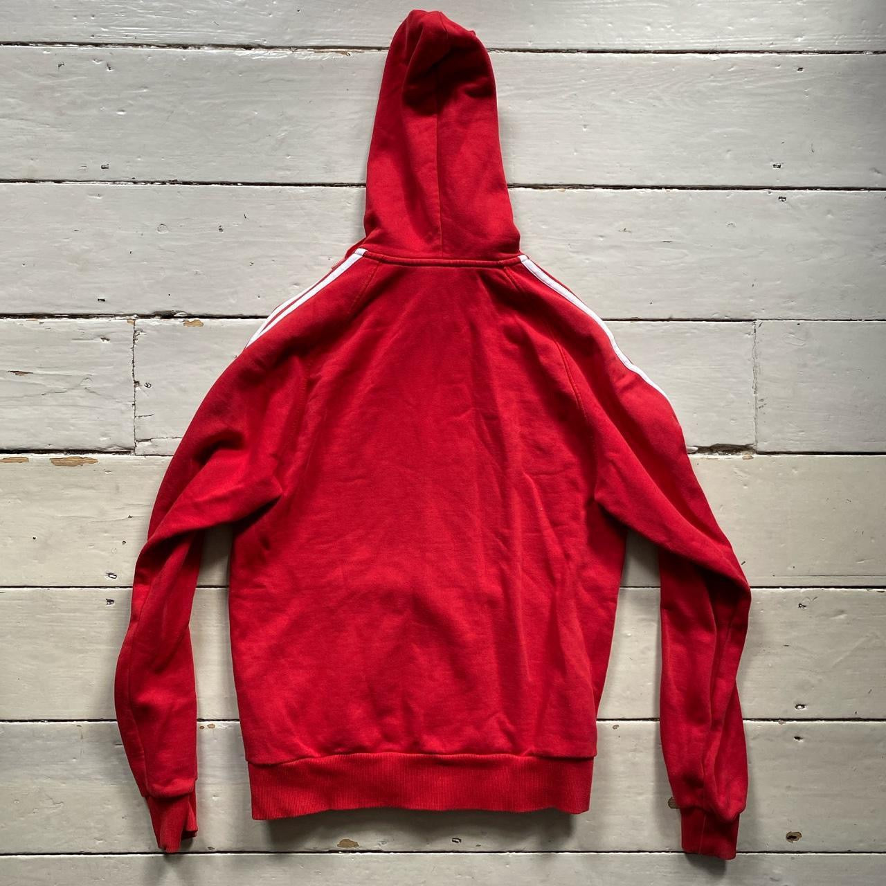 Adidas Performance Red Hoodie (Small)