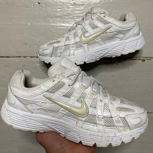Nike p-6000 White (UK 4)
