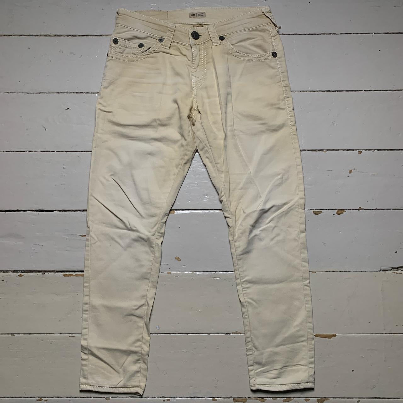 True Religion Cream Jeans (30/31)