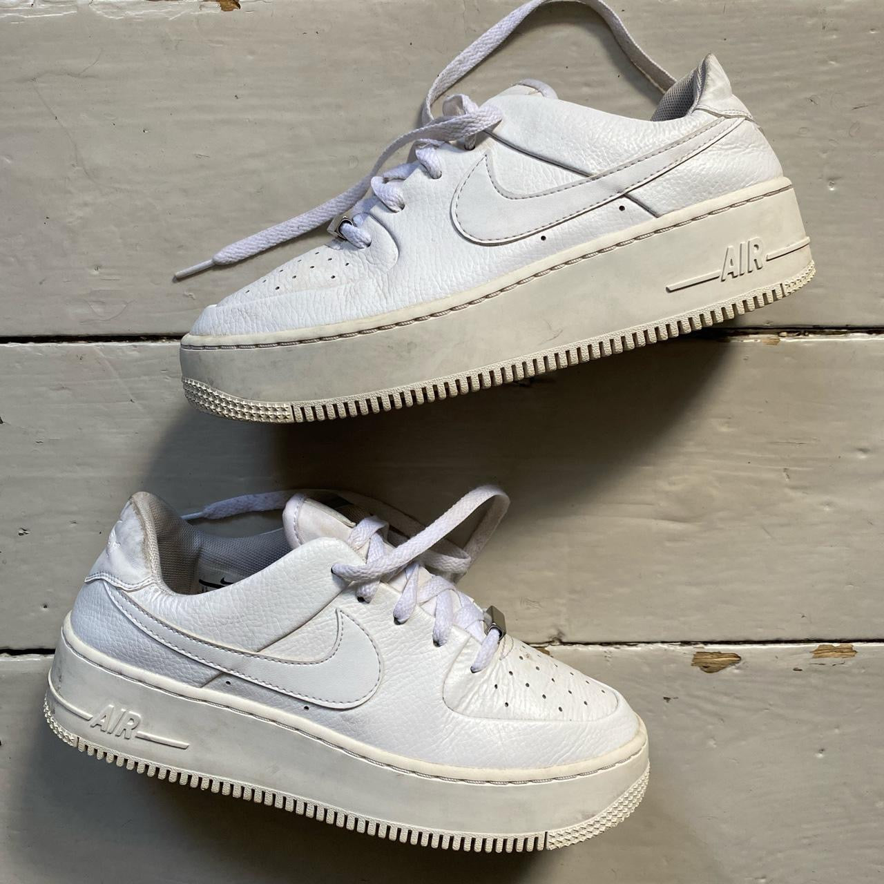 Nike Air Force 1 Platform White (UK 6)