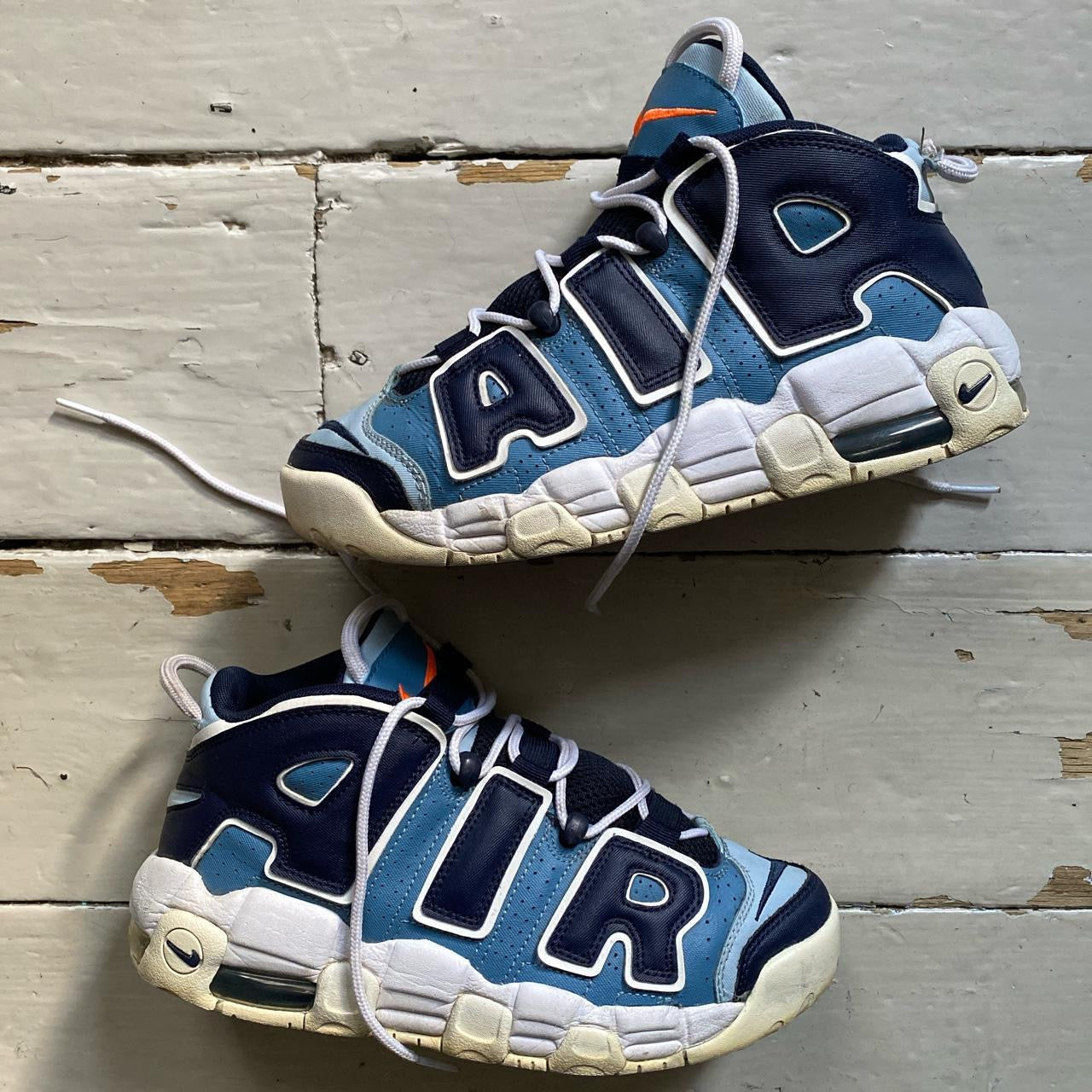 Nike Air More Uptempo Navy Baby Blue (UK 6)
