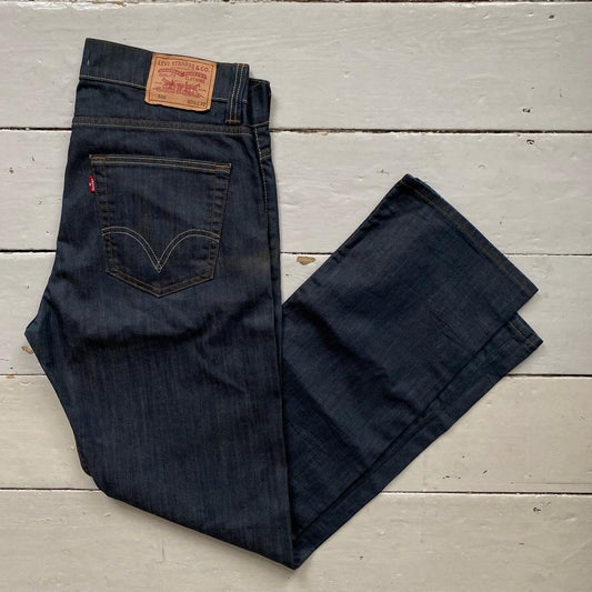 Levis 506 Navy Jeans (36/32)