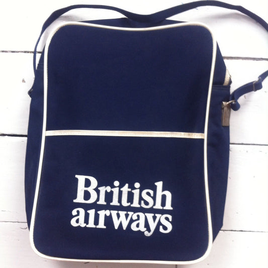 British Airways Vintage Small Messenger Bag