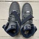 Nike Air Force 1 Mid Grey Navy (UK 5.5)