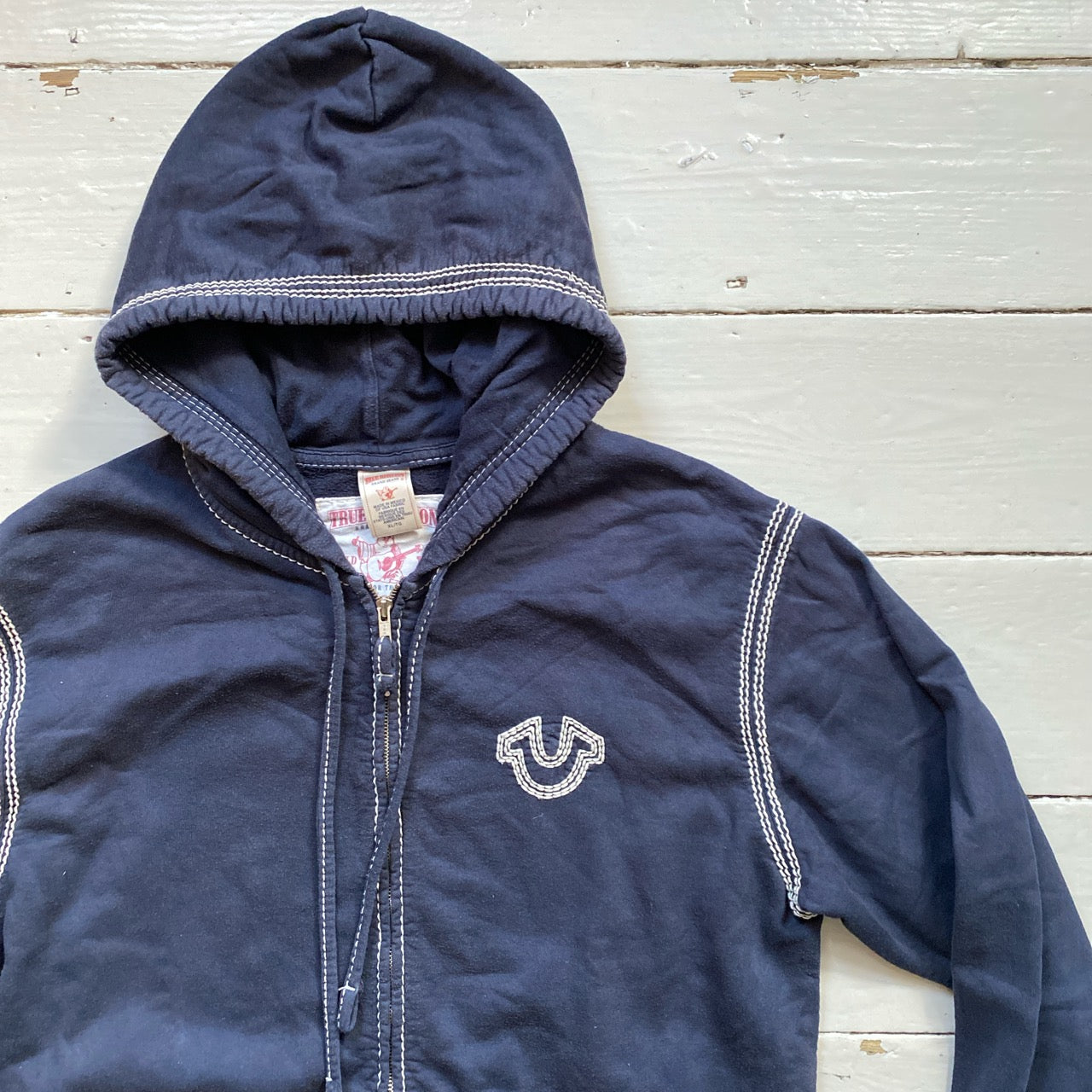 True Religion Big Tri Stitch Contrast Stitch (XL)