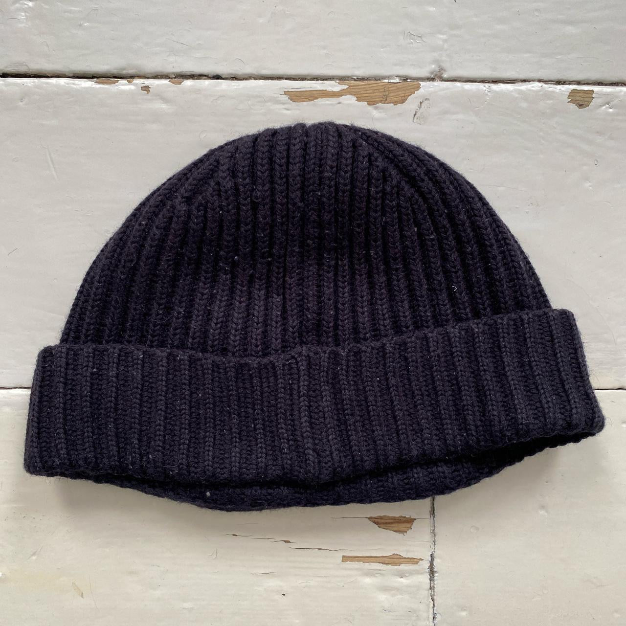 CP Company Goggles Navy Beanie Hat