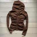Jean Paul Gaultier Womens Brown Jacket (Size UK 10 Womens)