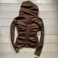 Jean Paul Gaultier Womens Brown Jacket (Size UK 10 Womens)