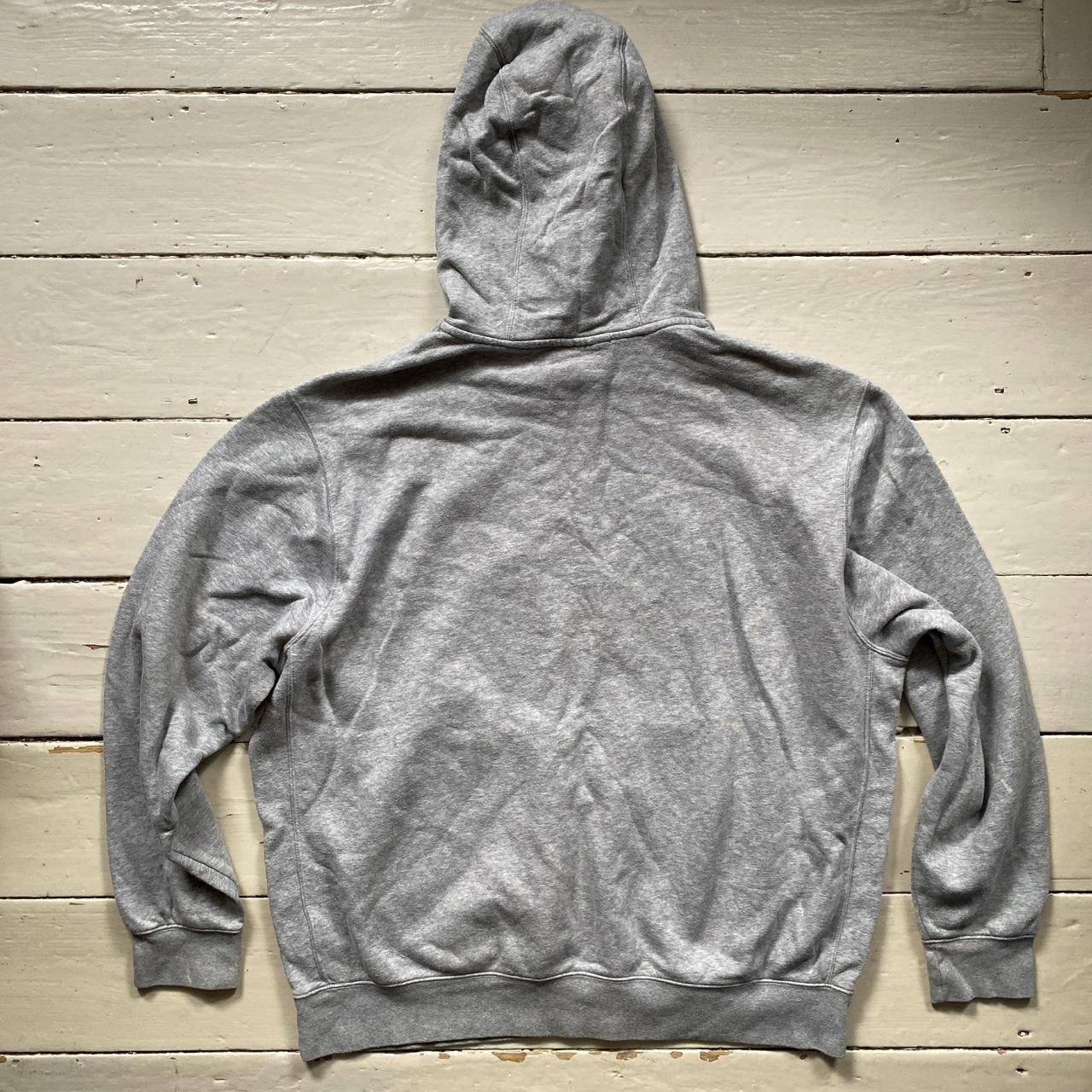Nike Club Swoosh Grey Hoodie (XL)