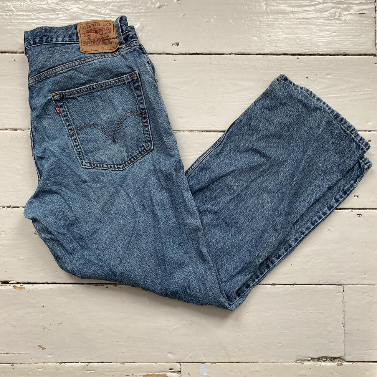 Levis 569 Stonewash Jeans (38/32)