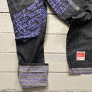 Time Is Money Vintage Graffiti Jeans